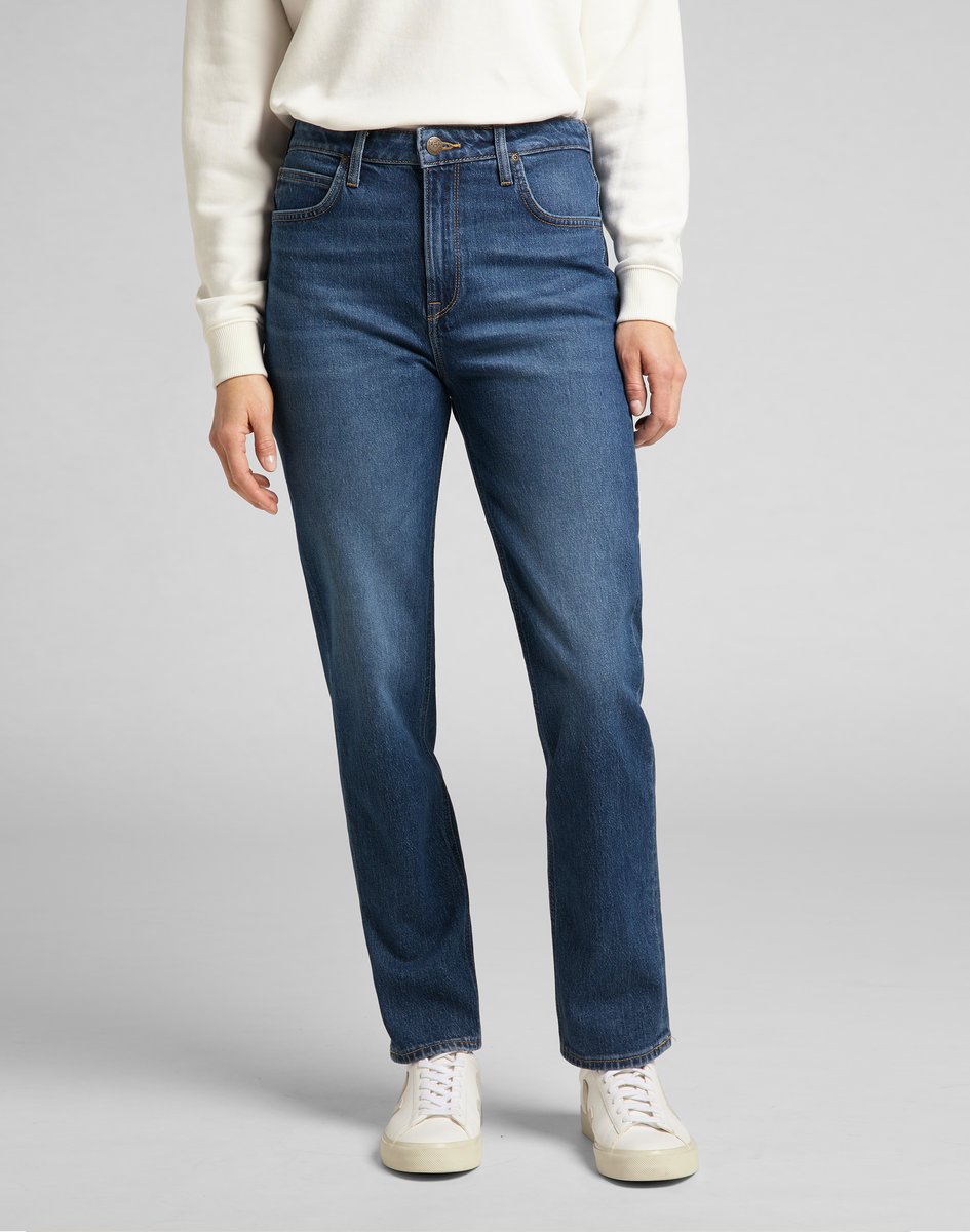 Jeansy Lee Carol Dark Ruby L30Umwdu 30 31