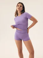 Spodenki damskie - Szorty damskie Steam Bloovii jasny fioletowy L - miniaturka - grafika 1