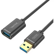Kable USB - Unitek Kabel USB przedłużacz USB 3.0 AM-AF 1,5m Y-C458GBK - miniaturka - grafika 1