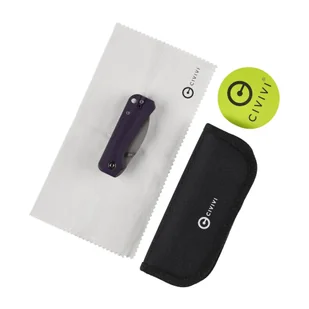 Nóż składany Civivi Baby Banter Wharncliffe C19068SC-2 purple - Noże - miniaturka - grafika 5