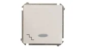 Wyłączniki światła i elektryczne - Simon Włącznik schodowy z podświetleniem BASIC biały - miniaturka - grafika 1