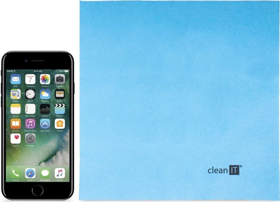 Clean it OMEGA Czyszczące husteczki do LCD/TFT 100 sztuk + 100 sztuk zapasowych CL-710