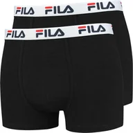 Majtki męskie - Fila Bokserki Męskie 2-Pack Czarne 2Xl - miniaturka - grafika 1