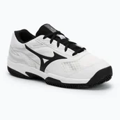 Buty sportowe męskie - Buty do tenisa męskie Mizuno Break Shot 5 CC white/ black/ harbor mist WYSYŁKA W 24H 30 DNI NA ZWROT - miniaturka - grafika 1
