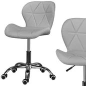 Fotele i krzesła biurowe - KRZESŁO FOTEL OBROTOWY BIUROWY EKOSKÓRA DO BIURA - miniaturka - grafika 1