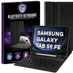 Etui klawiatura do Samsung Galaxy Tab S9 FE 10.9" 2023 SM-X510 SM-X516B czarny - Etui do tabletów Etui klawiatura do Samsung Galaxy Tab S9 FE 10.9" 2023 SM-X510 SM-X516B czarny - Etui do tabletów - miniaturka - grafika 1