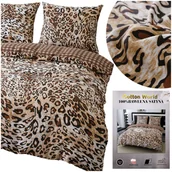 Pościel - Pościel 200 x 220 3cz Satyna Bawełniana Dalia 23 - miniaturka - grafika 1