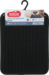 ZOLUX Dwuwarstwowa mata pod kuwetę - czarna - Pozostałe akcesoria dla kotów - miniaturka - grafika 1