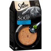 Mokra karma dla kotów - Sheba Soup 40 x 40 g Filet z tuńczyka - miniaturka - grafika 1