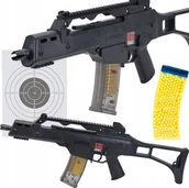 Zabawki militarne - Skleplolki KARABIN NA KULKI PLASTIKOWE BB PISTOLET ASG MASZYNOWY REPLIKA LUNETA GRATIS - miniaturka - grafika 1