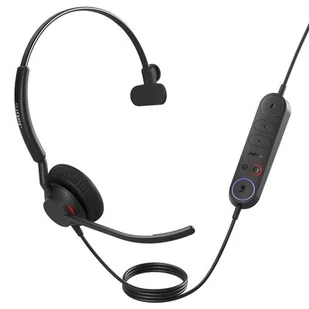 Jabra Engage 40 Inline Link, Mono, USB-A, MS przewodowy monofoniczny zestaw słuchawkowy certyfikowany dla Microsoft Teams - Sprzęt konferencyjny i radiowęzłowy - miniaturka - grafika 1