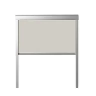 Rolety - Roleta zaciemniająca do okna dachowego DUR M8A 4219 Beżowa 78 x 140 cm Contrio - miniaturka - grafika 1