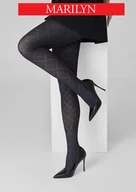 Rajstopy - RAJSTOPY MARILYN GRACE F02 (kolor dark blue, rozmiar 3/4) - miniaturka - grafika 1