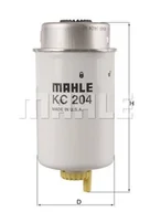 Filtry paliwa - Filtr paliwa Mahle KC 204 - miniaturka - grafika 1