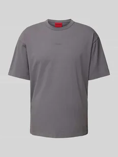 T-shirt o kroju oversized z okrągłym dekoltem model ‘Docku’ - Koszulki męskie - miniaturka - grafika 1