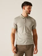 Koszulki sportowe męskie - Regatta Funkcyjna koszulka polo "Remex II" w kolorze beżowym - miniaturka - grafika 1