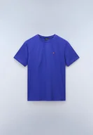 Koszulki męskie - t-shirt uomo napapijri salis ss sum np0a4h8d b3b1 royal blue - miniaturka - grafika 1