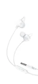 Słuchawki bluetooth - XO suchawki przewodowe EP63 jack 3,5 mm dokanaowe biae - miniaturka - grafika 1