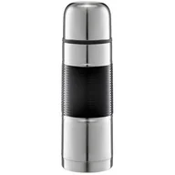 Termosy - Termos AMBITION Gummy 350 ml Srebrno-czarny - miniaturka - grafika 1