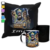 Gadżety dla niej i dla niego - ZESTAW KUBEK MAGICZNY ZMIENIAJĄCY KOLOR +POSZEWKA KRASZ ROJAL PREZENT +IMIĘ - miniaturka - grafika 1