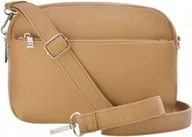 Torebki damskie - Torebka Listonoszka Klasyczna Pojemna Torba Na Ramię Ze Skórzanym Paskiem - miniaturka - grafika 1