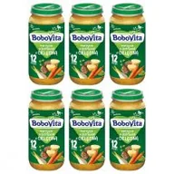 Dania dla dzieci - BoboVita Obiadek Warzywa w potrawce z cielęciną 1-3 lata zestaw 6 x 250 g - miniaturka - grafika 1