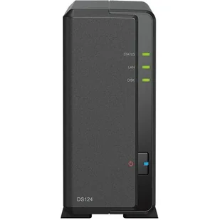Synology DS124 - Serwery plików NAS i macierze dyskowe - miniaturka - grafika 1