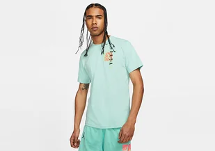 Nike Air Jordan Futura Crew Tee Light Dew - Koszulki męskie - miniaturka - grafika 1
