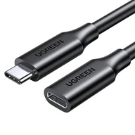 Kable USB - Ugreen USB-C 3.1 Gen2 4K, 100W, 1m czarny - miniaturka - grafika 1