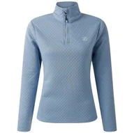 Bluzy sportowe damskie - Bluza damska Dare 2b Blindside Midlayer Rozmiar: XS / Kolor: jasnoniebieski - miniaturka - grafika 1