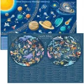 Podkładki na biurko - Artglob Podkładka na biurko - Mapa nieba/Układ słoneczny - - miniaturka - grafika 1