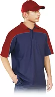 Odzież robocza - POLO-FOREST koszulka robocza granat red polo - s - miniaturka - grafika 1