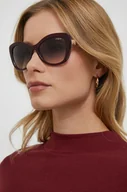 Okulary przeciwsłoneczne - VOGUE okulary przeciwsłoneczne 0VO5515SB damskie kolor fioletowy - Vogue - miniaturka - grafika 1