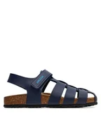 Buty dla chłopców - Geox Sandały J Ghita Boy J458LA 000BC C4002 S Granatowy - miniaturka - grafika 1