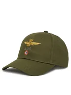 Czapki męskie - Aeronautica Militare Czapka z daszkiem 251HA1100CT2848 Zielony - miniaturka - grafika 1