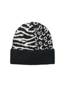 Czapki damskie - ONLY Czapka w kolorze czarno-białym - miniaturka - grafika 1