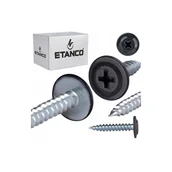 Wkręty - Wkręty podkładkowe Etanco do drewna 4,2x25mm, RAL7016 GM-S 250szt. - miniaturka - grafika 1