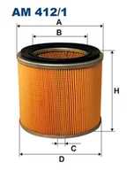 Filtry powietrza - Filtron AM 412/1 FILTR POWIETRZA - miniaturka - grafika 1