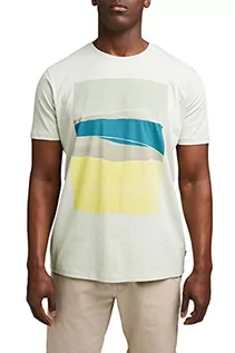 Koszulki męskie - ESPRIT T-shirt męski, 340/pastelowy zielony, S - grafika 1