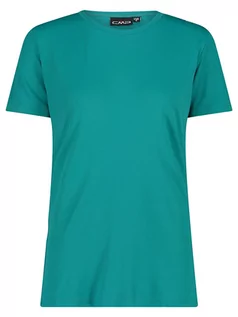 Koszulki sportowe damskie - CMP Koszulka funkcyjna w kolorze zielonym - grafika 1