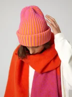 Czapki damskie - CZAPKA FUNKY PINK - WŁOCHY - miniaturka - grafika 1