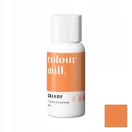 Dodatki do ciast w proszku - Barwnik olejowy Colour Mill 20ml ORANGE Pomarańcz SPOŻYWCZY do mas - miniaturka - grafika 1