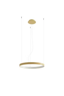 Wiszący ring Rio TH.217 Thoro LED 30W 4000K do salonu złoty - Lampy sufitowe - miniaturka - grafika 1