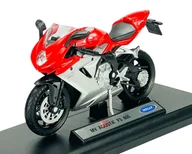 Samochody i pojazdy dla dzieci - WELLY MV AGUSTA F3 800 1:18 12839 - miniaturka - grafika 1