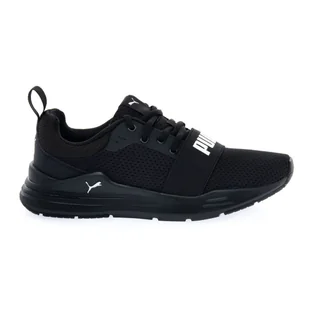 Puma Wired Run trampki dziecięce czarny biały rozmiar 39 - Buty dla dziewczynek - miniaturka - grafika 1