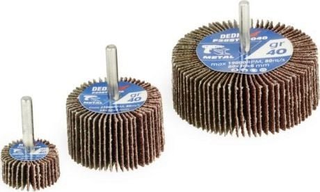 Dedra ściernica trzpieniowa 80x30x6mm, gr120 F28ST80120