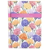Szkolne artykuły papiernicze - Notatnik A6/64K gładki Kolorowe kwiaty FRESH - miniaturka - grafika 1