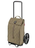 Torby i wózki na zakupy - Wózek torba na zakupy Reisenthel Citycruiser - rhombus olive - miniaturka - grafika 1