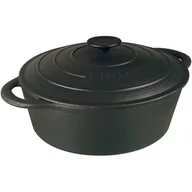 Brytfanny - Kinghoff Brytfanna żeliwna ciężka / garnek 28 cm KH-2255 - miniaturka - grafika 1
