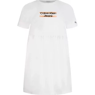 CALVIN KLEIN JEANS Sukienka - Sukienki i spódniczki dla dziewczynek - miniaturka - grafika 1
